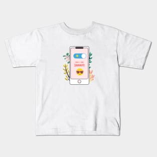 Today's Mood is Sunny Kids T-Shirt